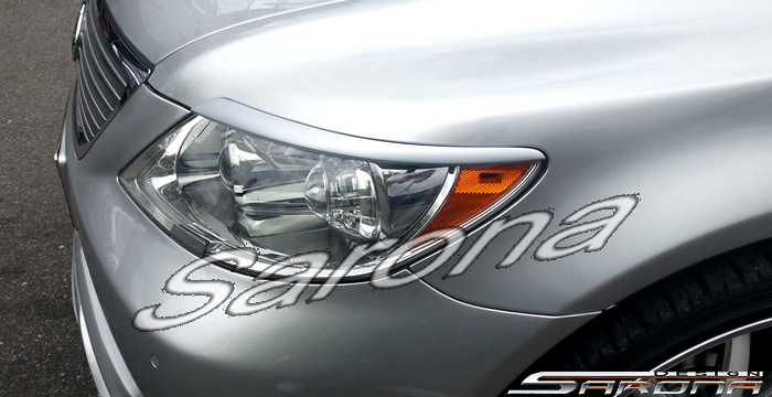 Custom Lexus LS460  Sedan Eyelids (2006 - 2011) - $98.00 (Part #LX-013-EL)